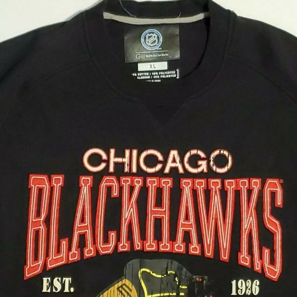 GIII Sports By Carl Banks NHL Licensed Chicago Blackhawks Hockey Sweater XL - Picture 3 of 10